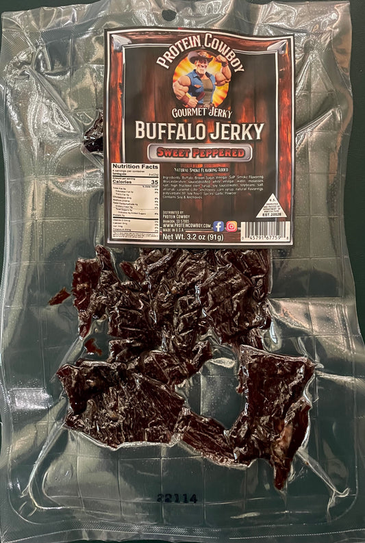 Buffalo Sweet Peppered Jerky