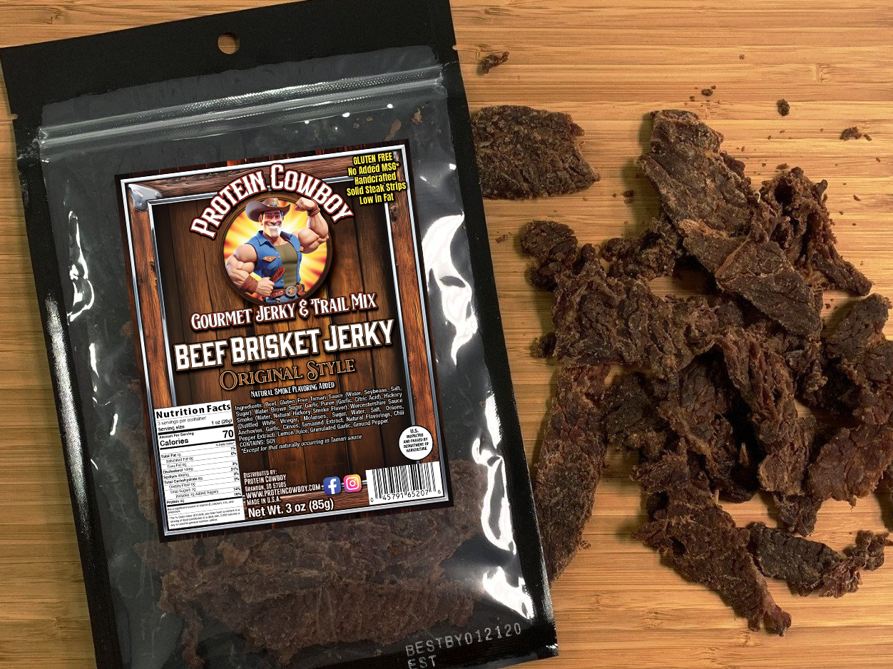 Original Brisket Beef Jerky - GLUTEN FREE